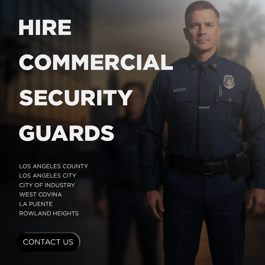 Commercial Security Guards Near You in Los Angeles County