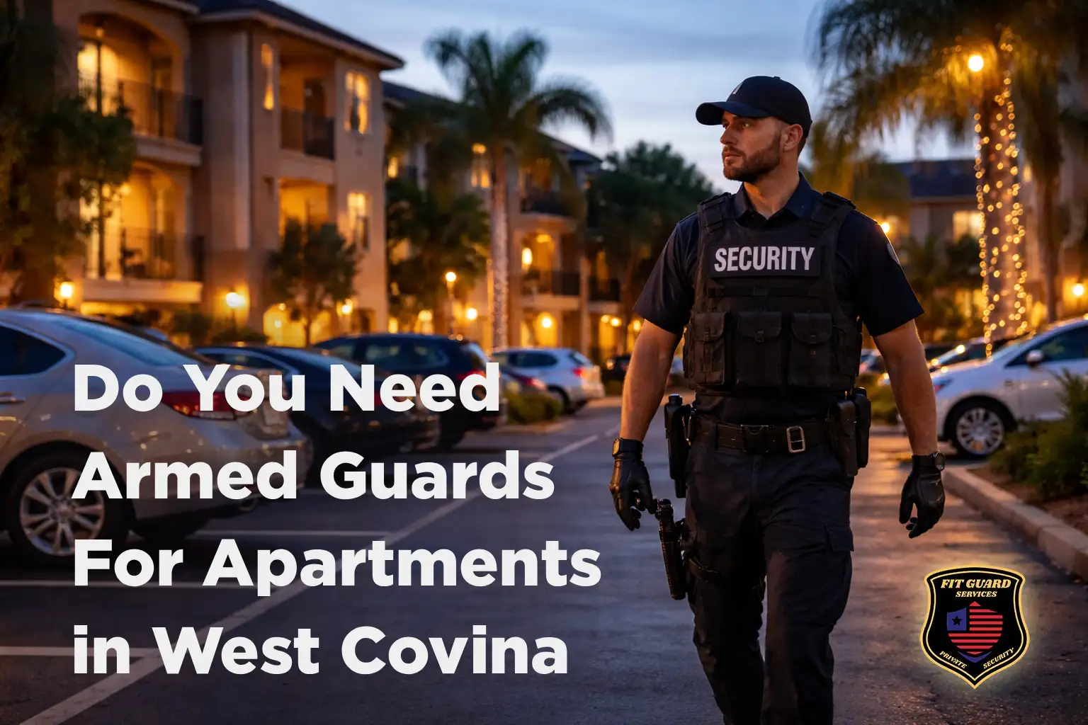 Do You Need Armed Guards For Apartments in West Covina