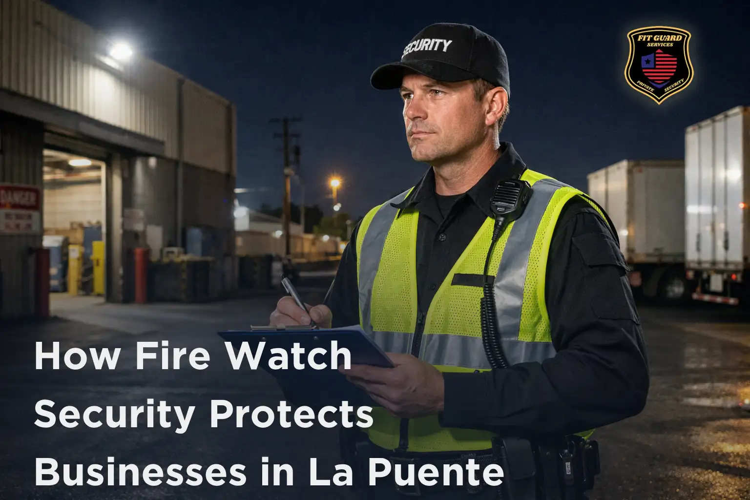 How Fire Watch Security Protects Businesses in La Puente