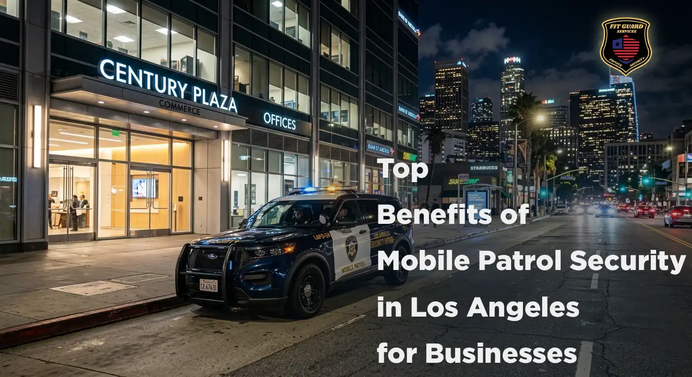 Top Benefits of Mobile Patrol Security in Los Angeles for Businesses
