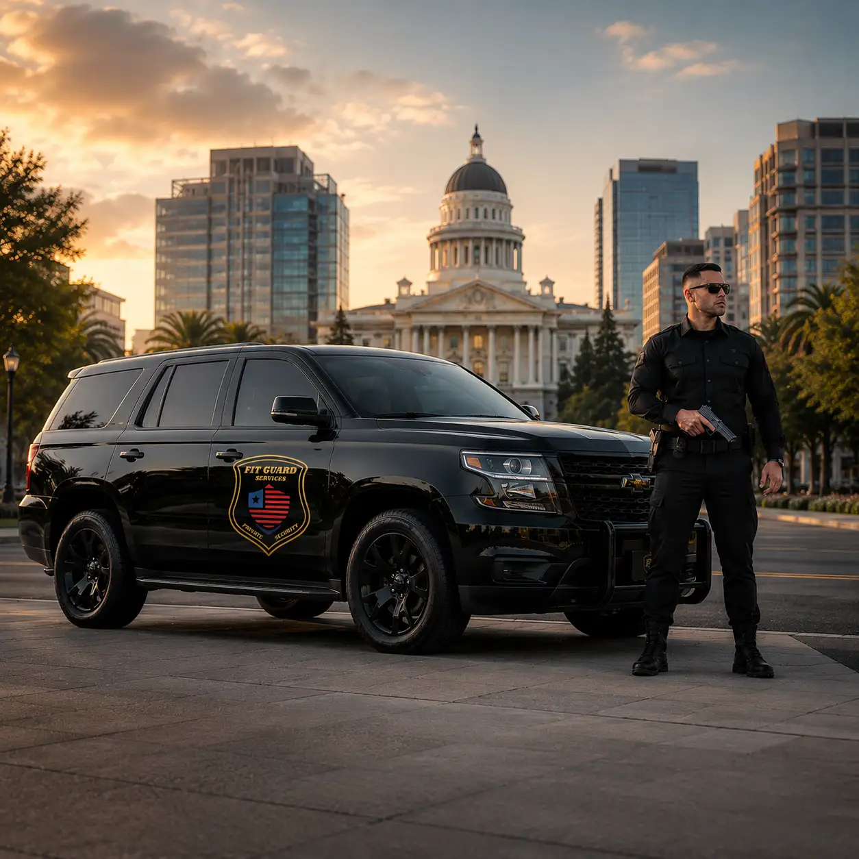 Armed Security Services Sacramento  - Fit Guard Services